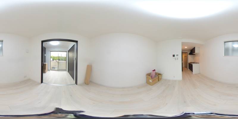 パノラマ画像リビング