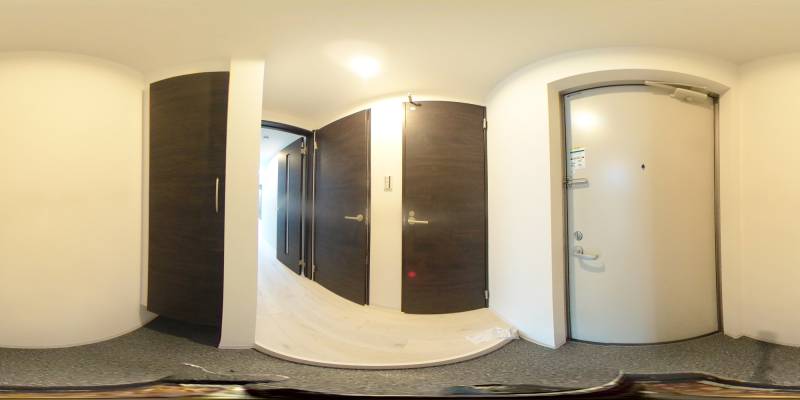 パノラマ画像玄関