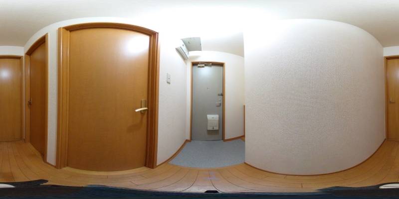 パノラマ画像玄関