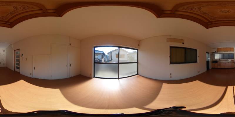 パノラマ画像リビング