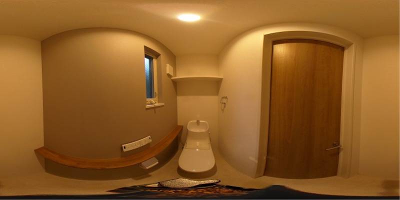 パノラマ画像トイレ