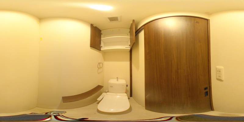 パノラマ画像トイレ