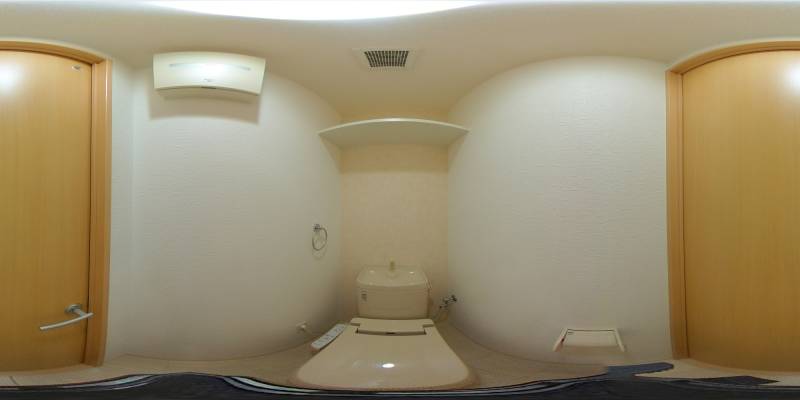 パノラマ画像トイレ