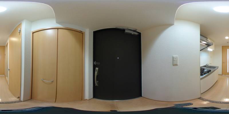 パノラマ画像玄関