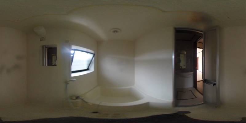 パノラマ画像バスルーム