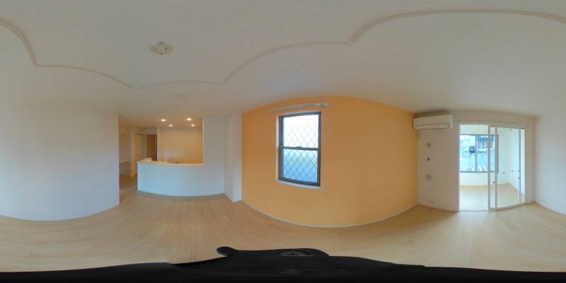 パノラマ画像リビング