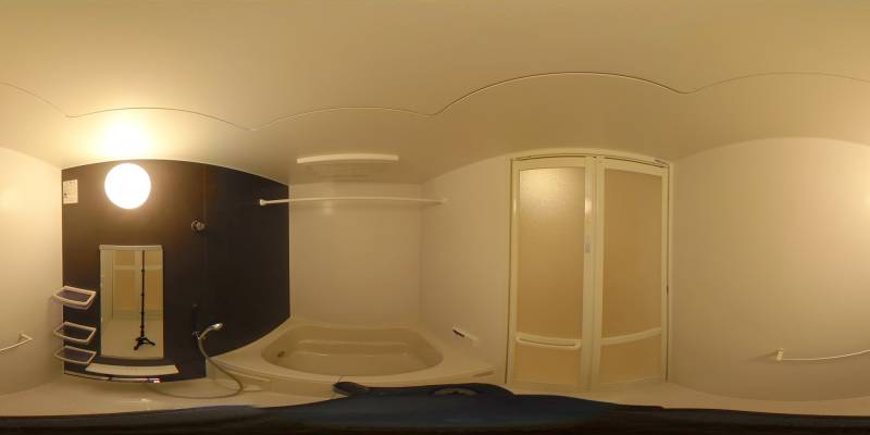 パノラマ画像バスルーム