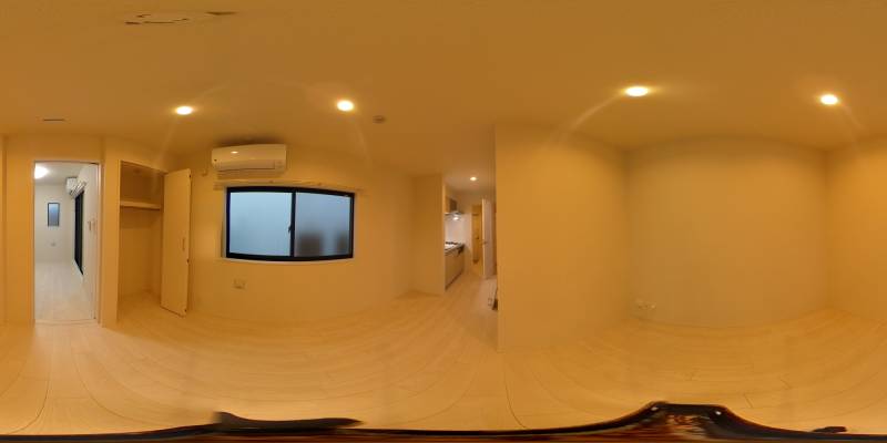 パノラマ画像リビング