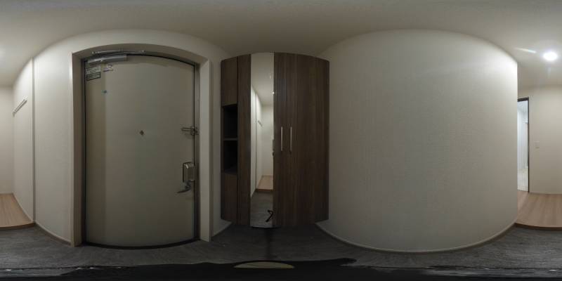 パノラマ画像玄関