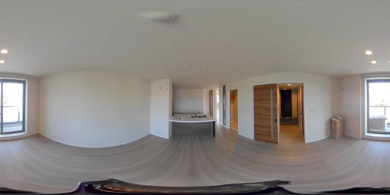 パノラマ画像リビング