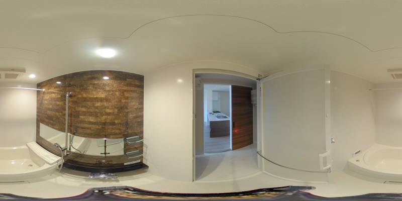 パノラマ画像バスルーム