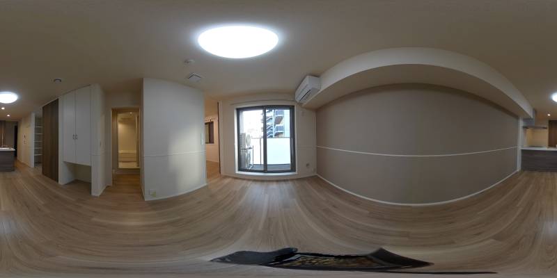 パノラマ画像リビング