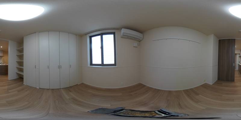 パノラマ画像洋室