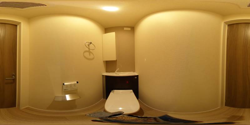 パノラマ画像トイレ