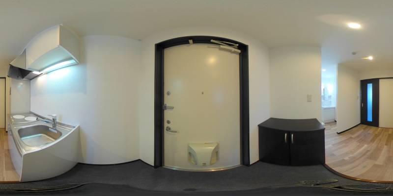 パノラマ画像玄関