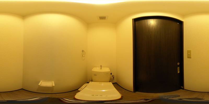 パノラマ画像トイレ