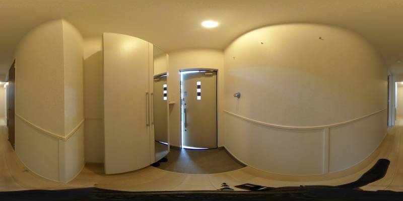 パノラマ画像玄関