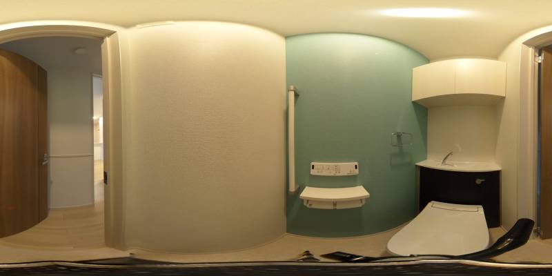 パノラマ画像トイレ