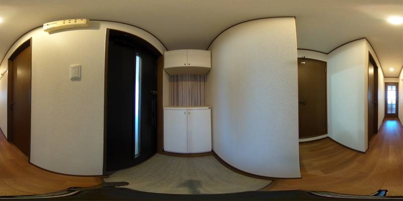 パノラマ画像玄関