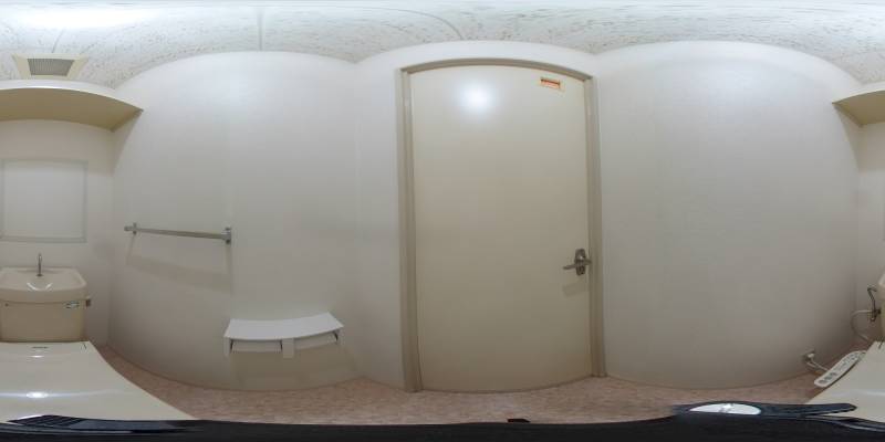 パノラマ画像トイレ