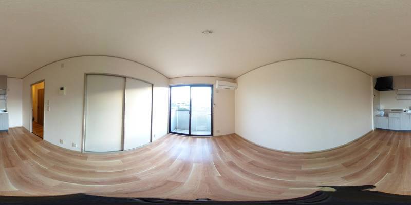 パノラマ画像リビング