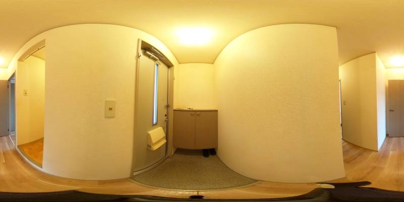 パノラマ画像玄関