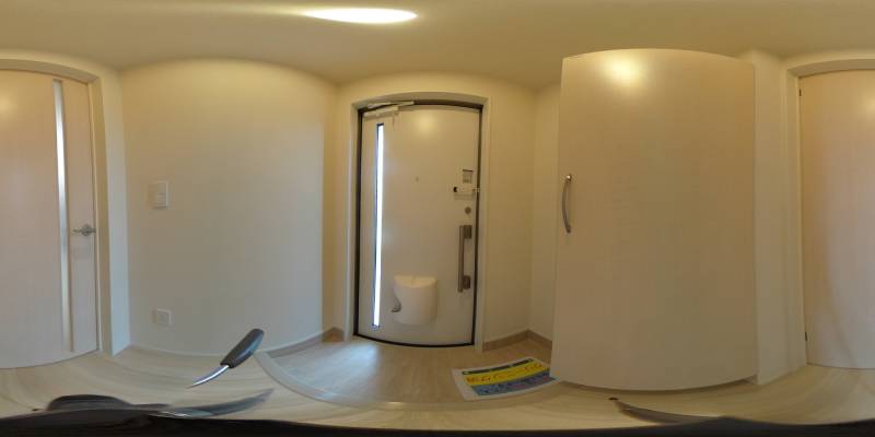 パノラマ画像玄関