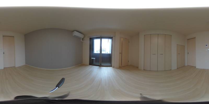 パノラマ画像洋室