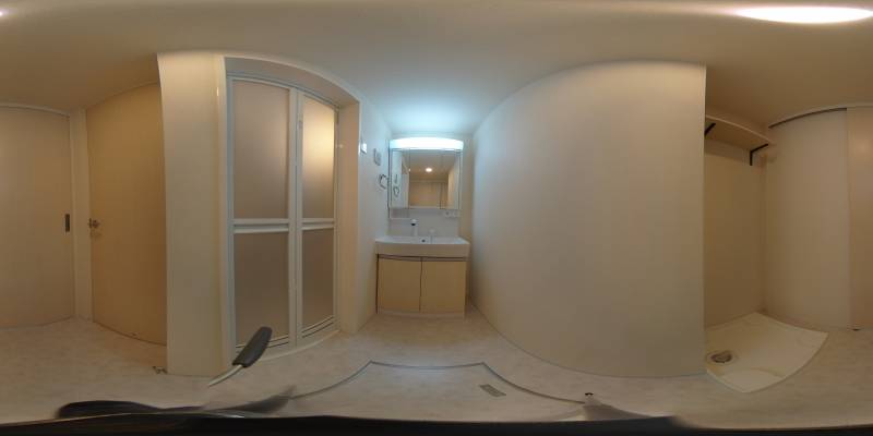 パノラマ画像洗面所