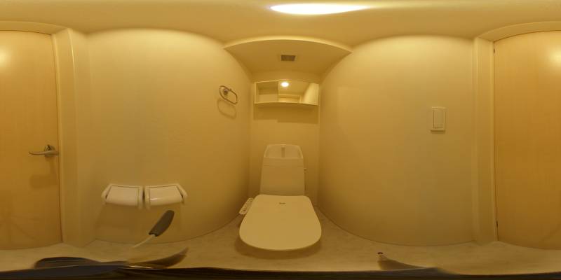 パノラマ画像トイレ