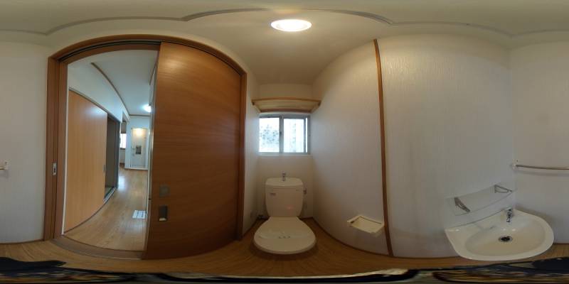 パノラマ画像トイレ