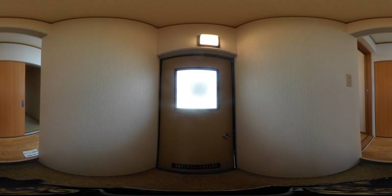 パノラマ画像玄関