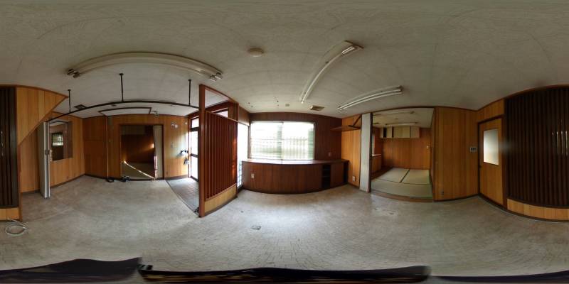 パノラマ画像洋室