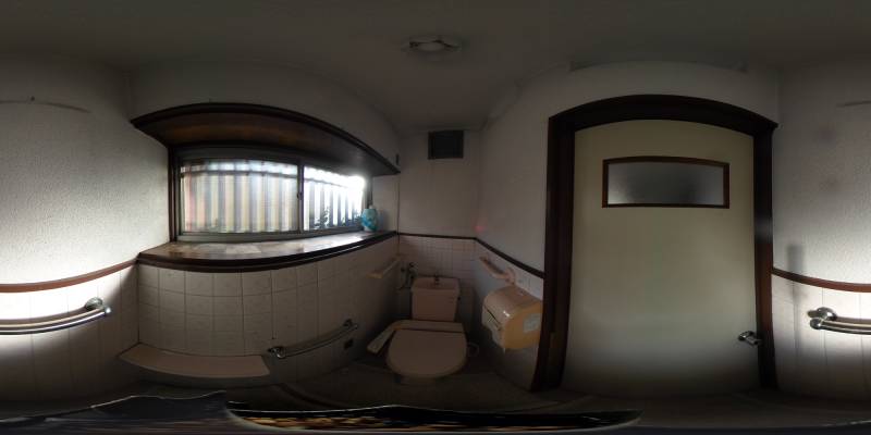 パノラマ画像トイレ