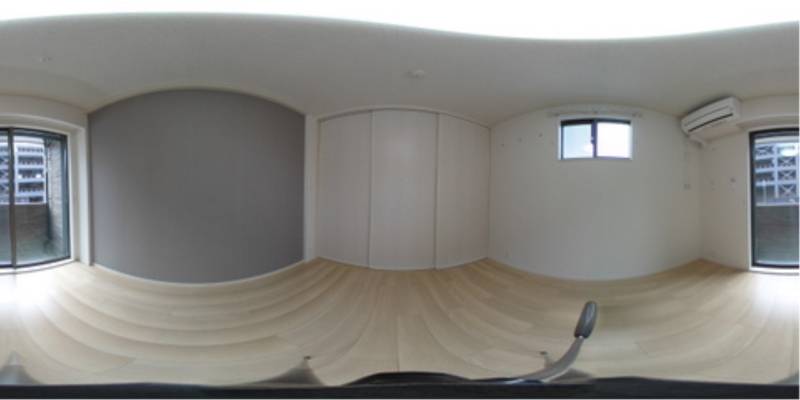 パノラマ画像洋室