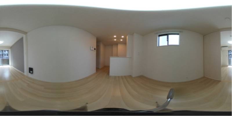 パノラマ画像リビング