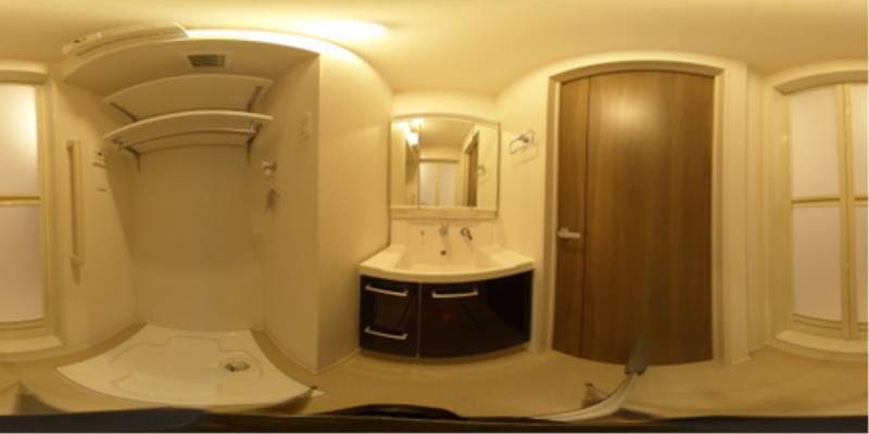 パノラマ画像洗面所