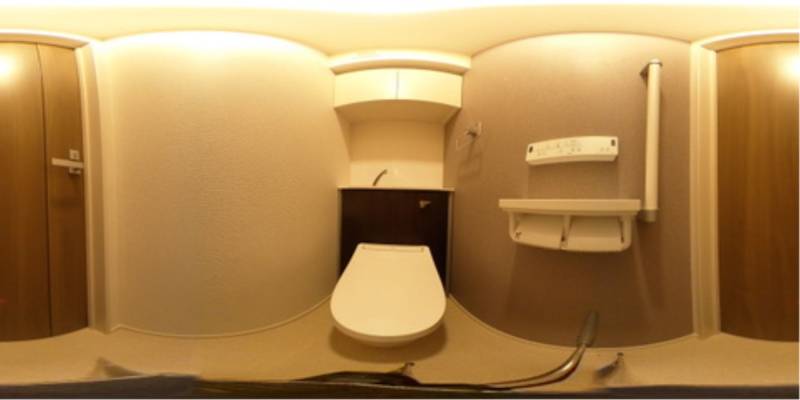 パノラマ画像トイレ