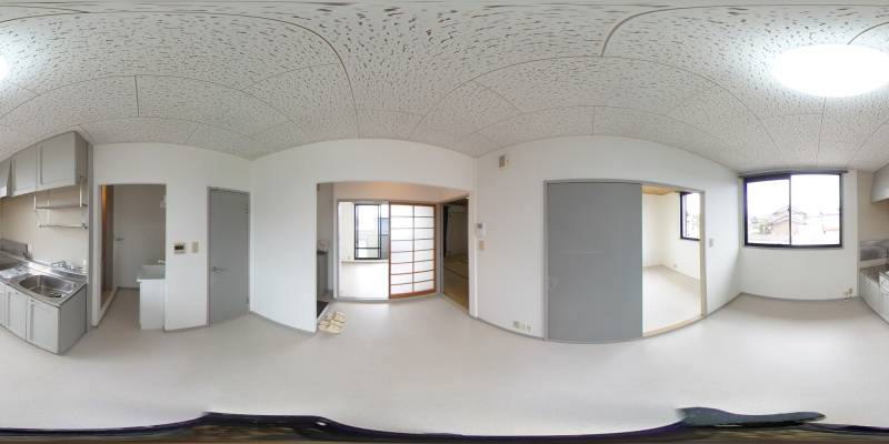 パノラマ画像洋室