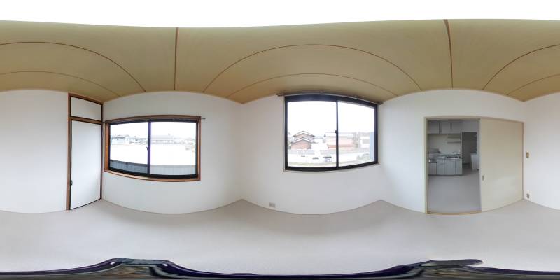 パノラマ画像洋室