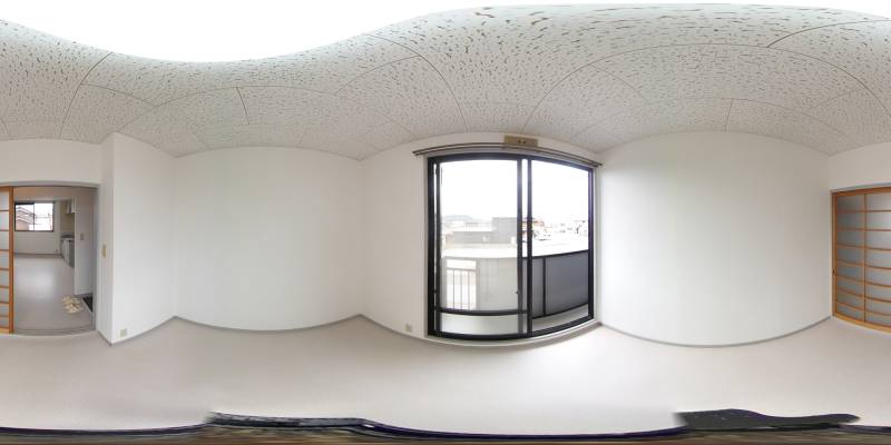 パノラマ画像洋室