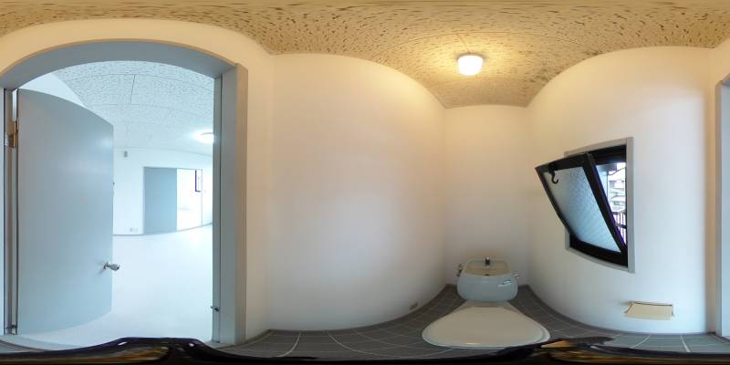 パノラマ画像トイレ