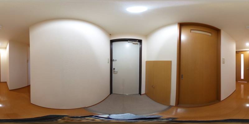 パノラマ画像玄関