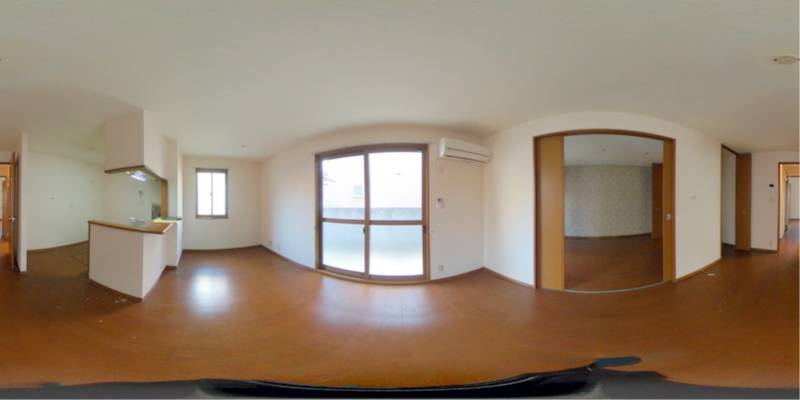 パノラマ画像リビング