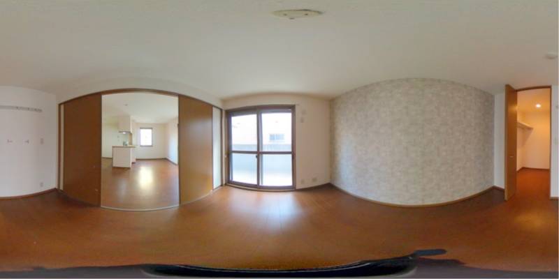 パノラマ画像洋室