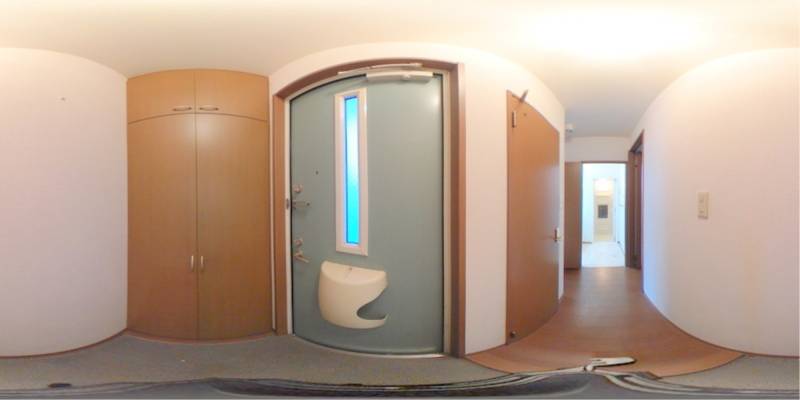 パノラマ画像玄関