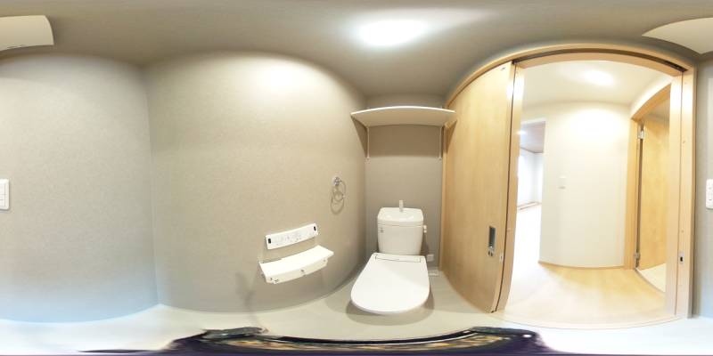 パノラマ画像トイレ