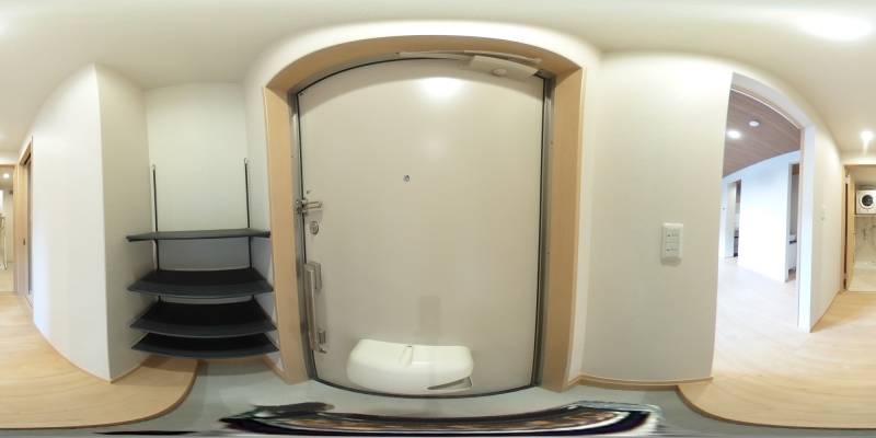 パノラマ画像玄関