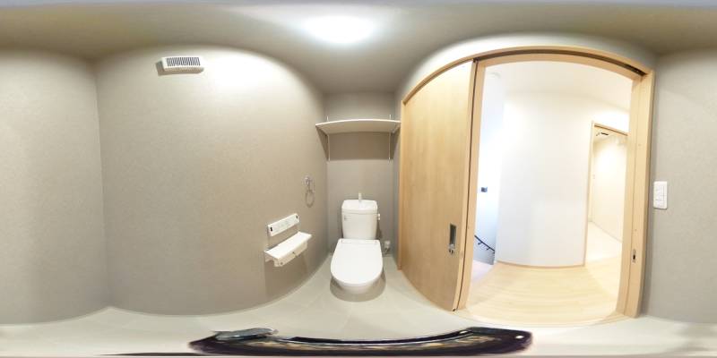パノラマ画像トイレ