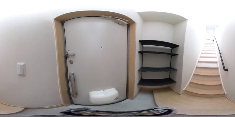 パノラマ画像玄関